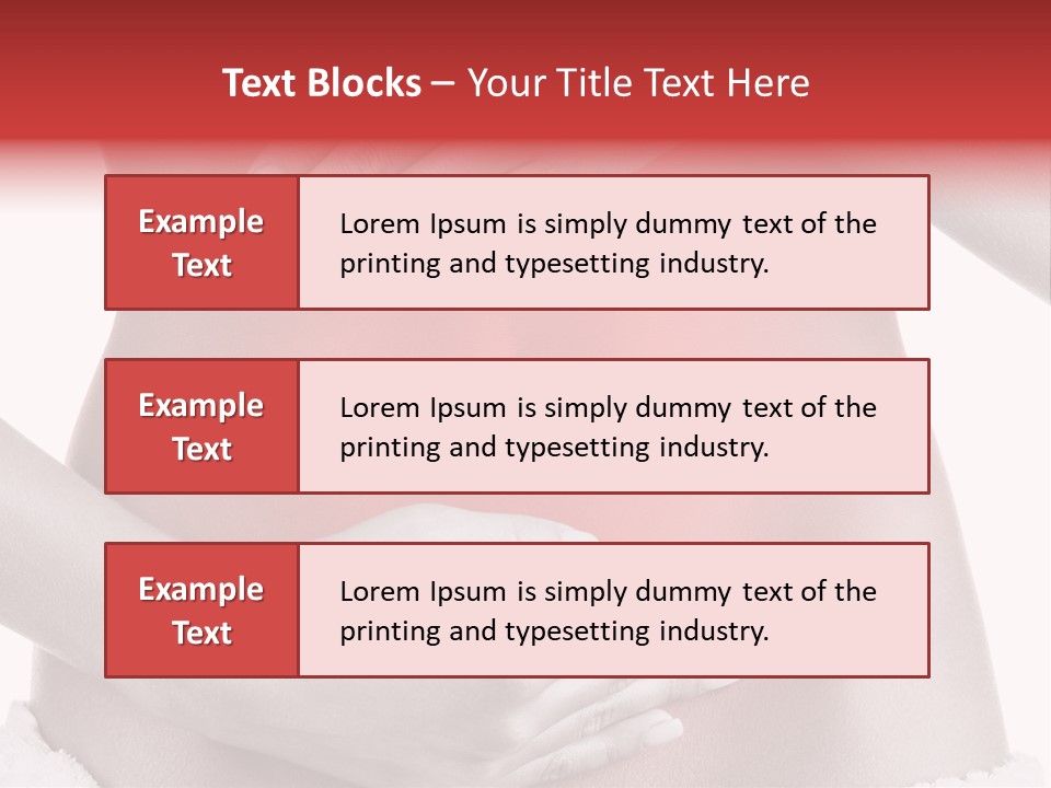 Adult Woman Background PowerPoint Template