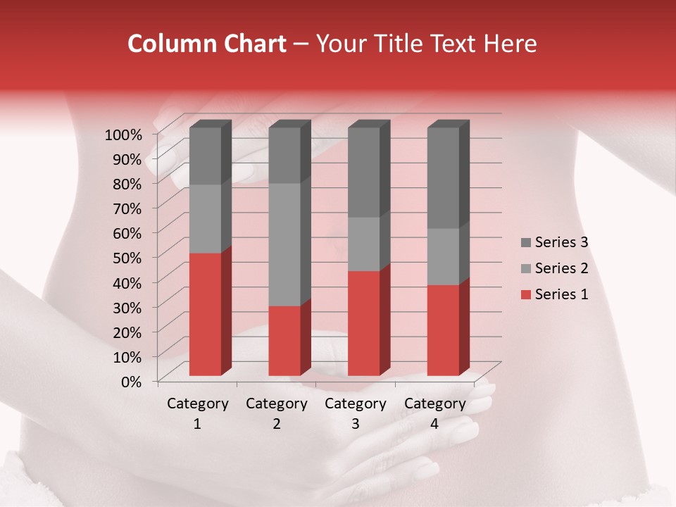 Adult Woman Background PowerPoint Template