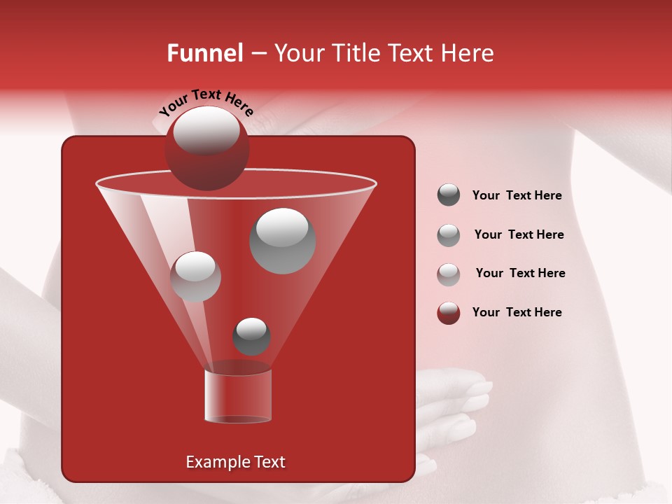 Adult Woman Background PowerPoint Template