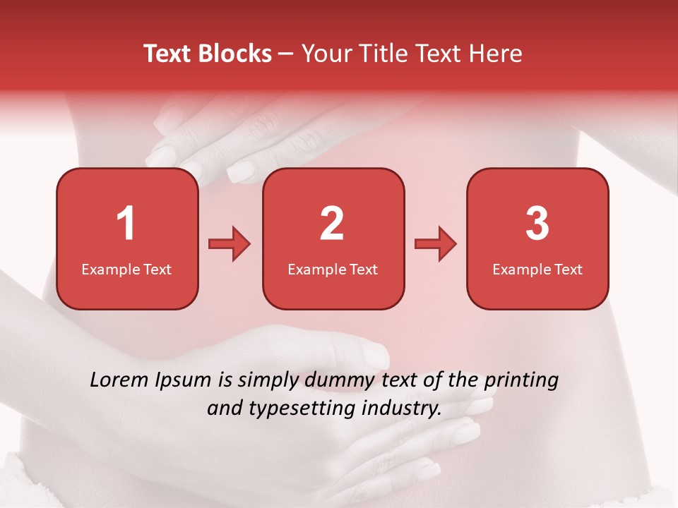 Adult Woman Background PowerPoint Template