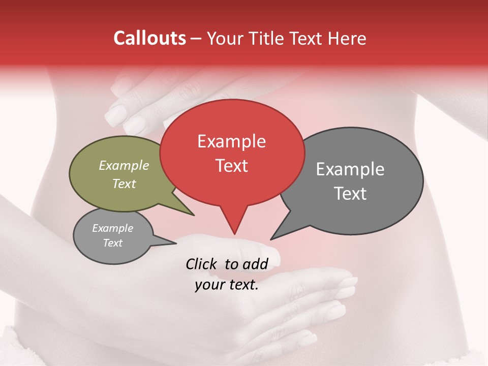 Adult Woman Background PowerPoint Template