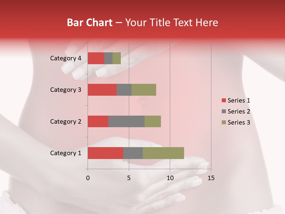 Adult Woman Background PowerPoint Template