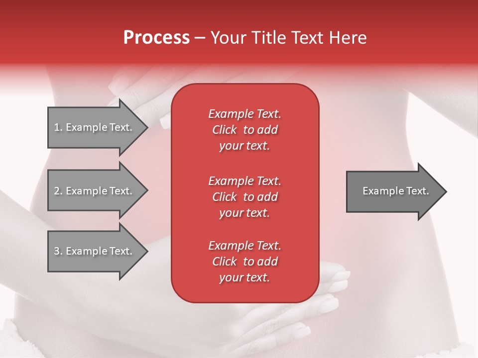 Adult Woman Background PowerPoint Template