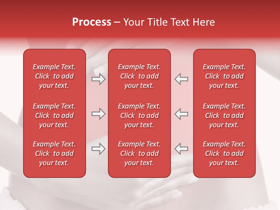 Adult Woman Background PowerPoint Template