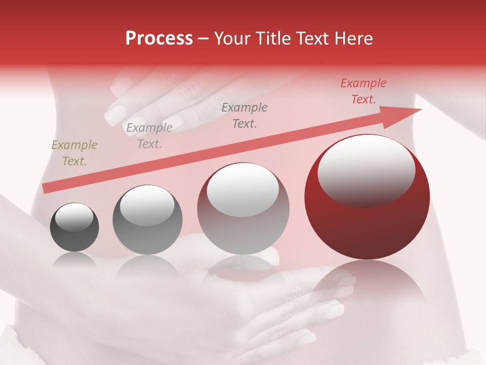 Adult Woman Background PowerPoint Template