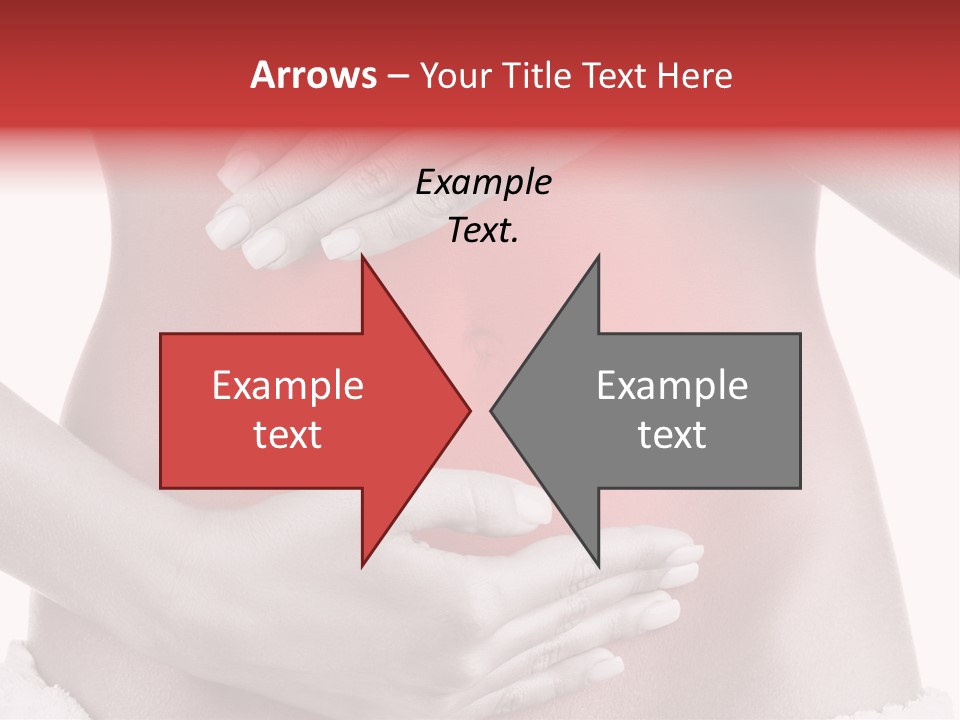 Adult Woman Background PowerPoint Template