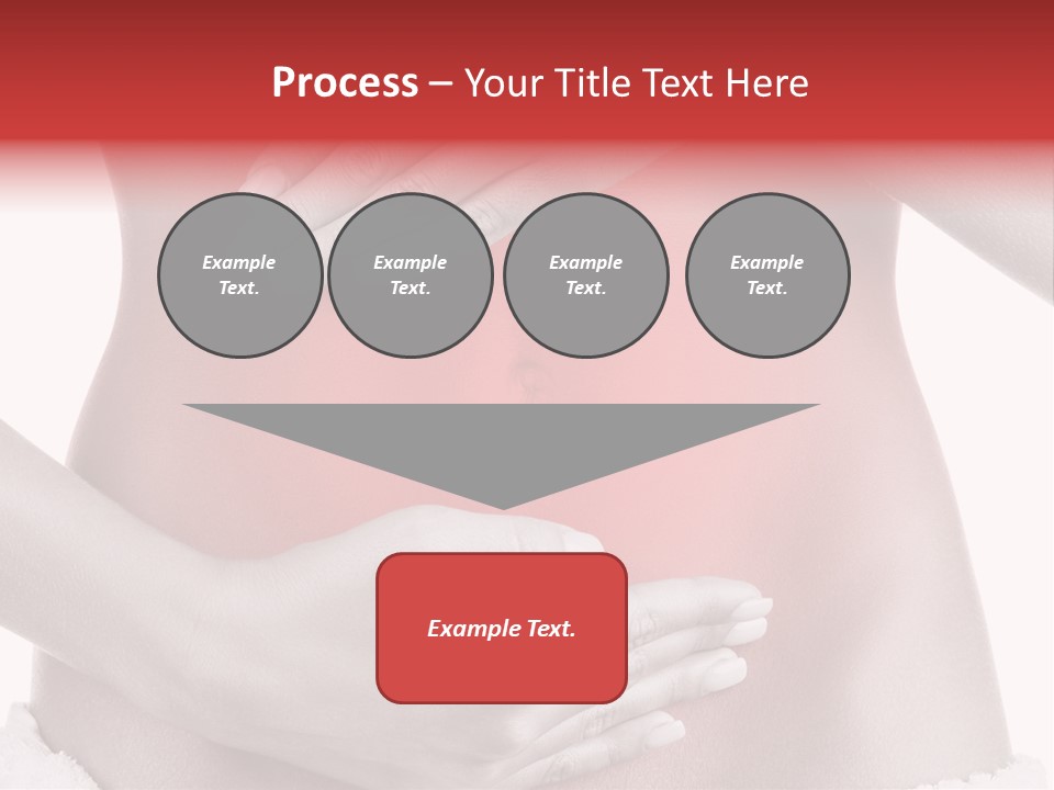 Adult Woman Background PowerPoint Template