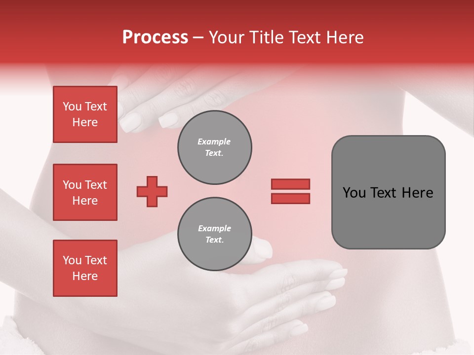 Adult Woman Background PowerPoint Template
