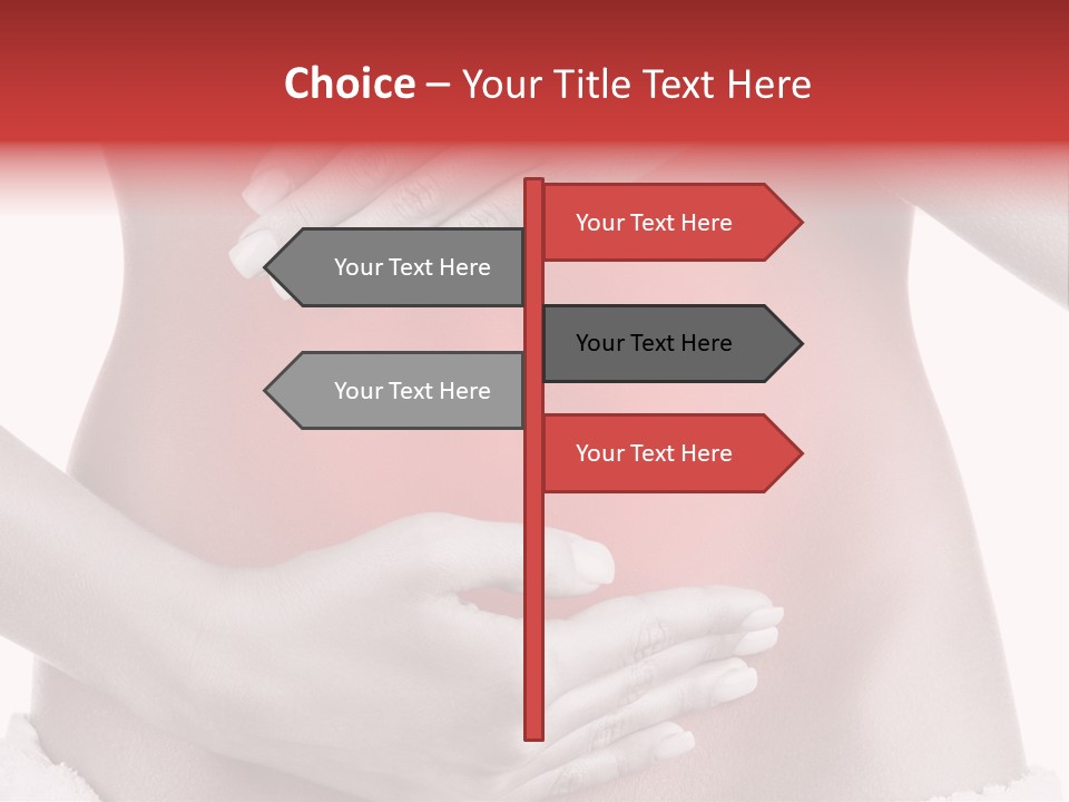 Adult Woman Background PowerPoint Template