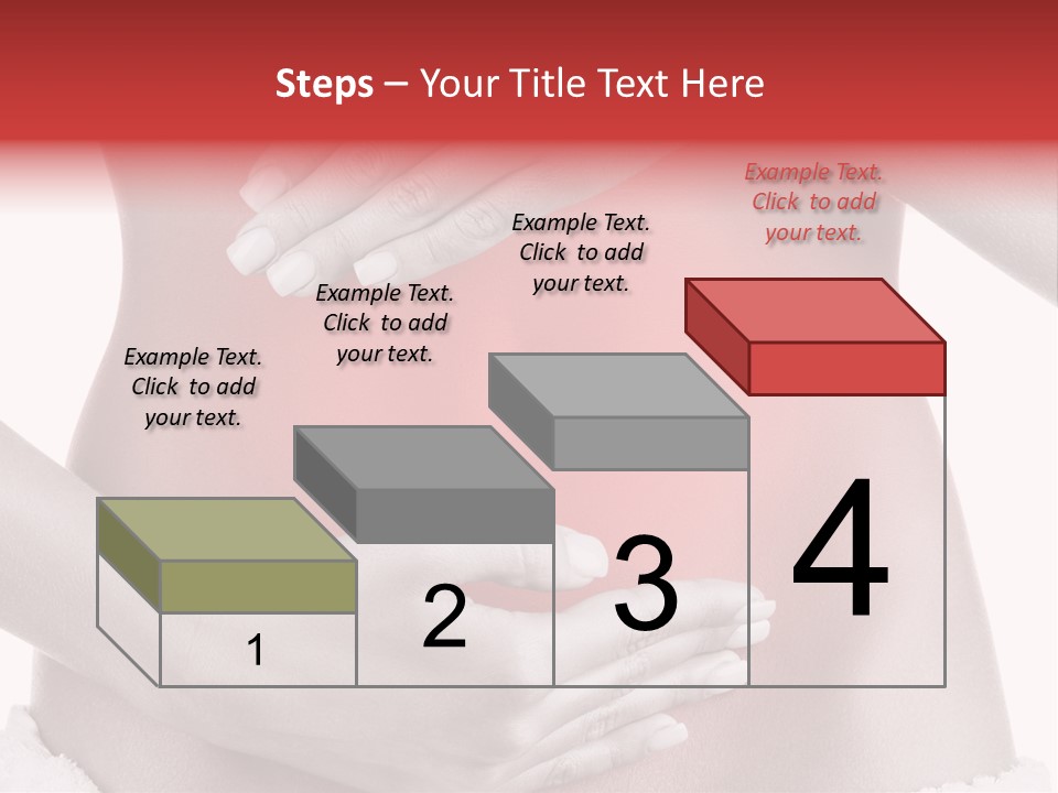 Adult Woman Background PowerPoint Template