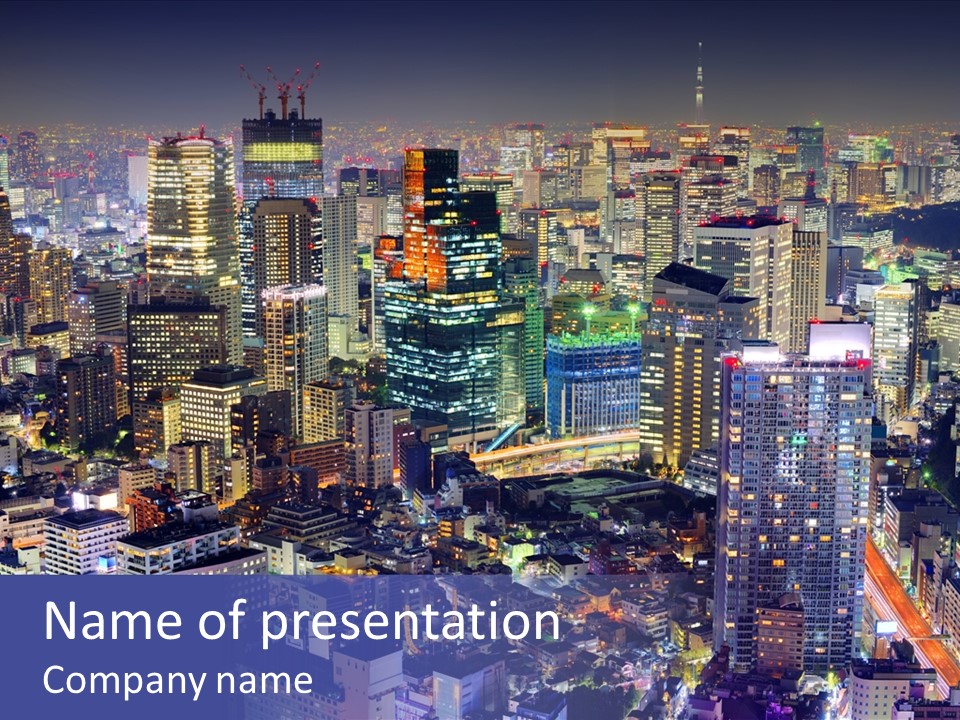 Modern Famous Place City PowerPoint Template