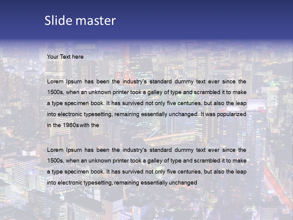 Modern Famous Place City PowerPoint Template