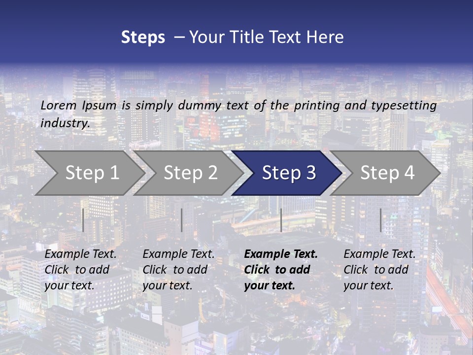 Modern Famous Place City PowerPoint Template