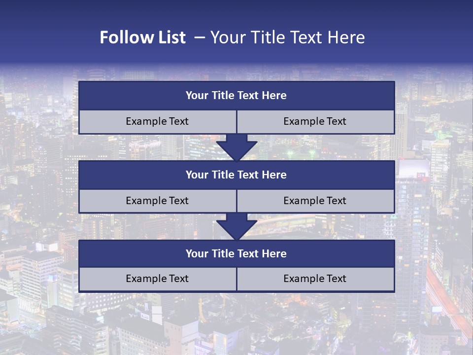 Modern Famous Place City PowerPoint Template