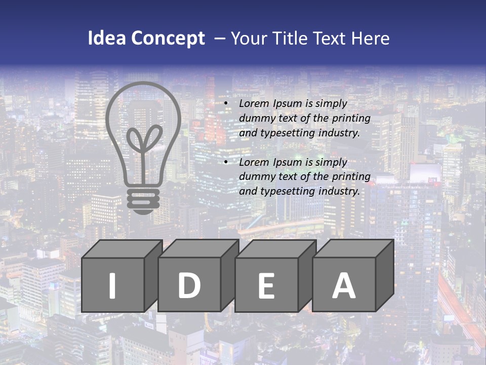 Modern Famous Place City PowerPoint Template