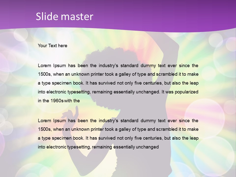 Clubbing Effect Modern PowerPoint Template