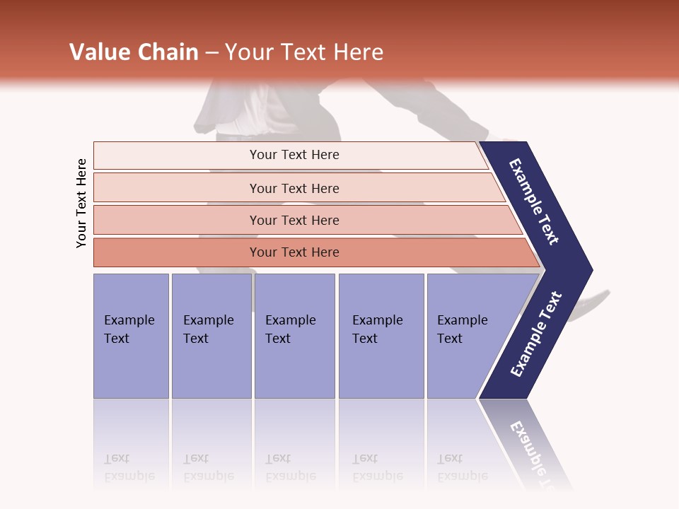 Standing Manager Black PowerPoint Template