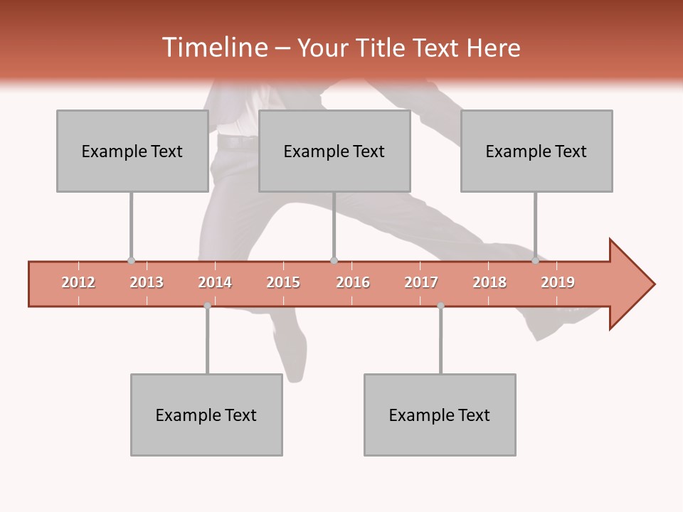 Standing Manager Black PowerPoint Template