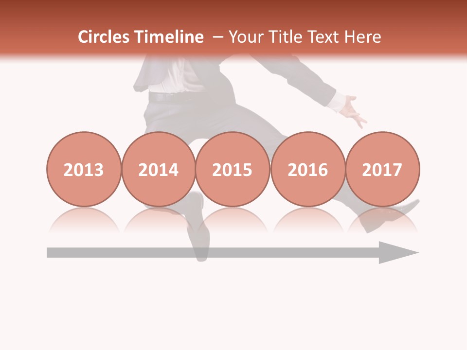 Standing Manager Black PowerPoint Template