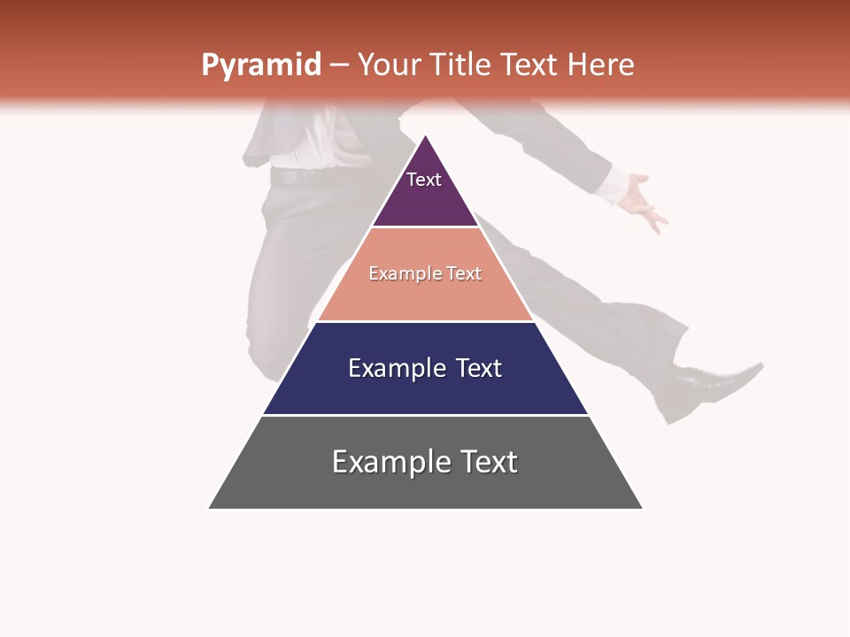 Standing Manager Black PowerPoint Template