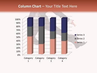 Standing Manager Black PowerPoint Template