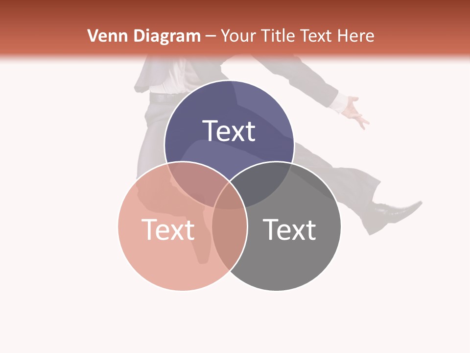 Standing Manager Black PowerPoint Template