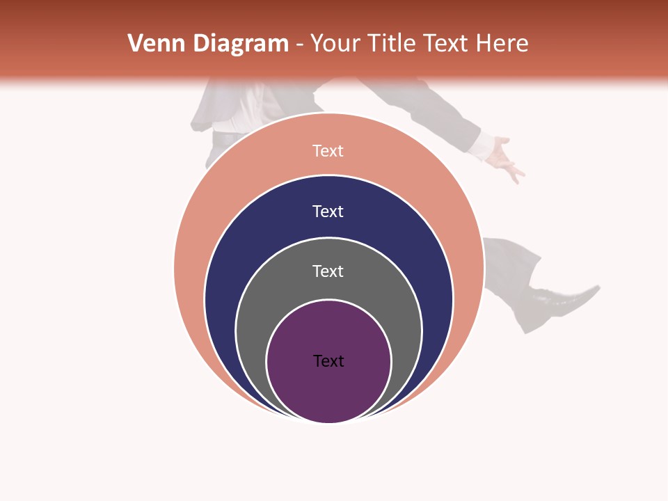 Standing Manager Black PowerPoint Template