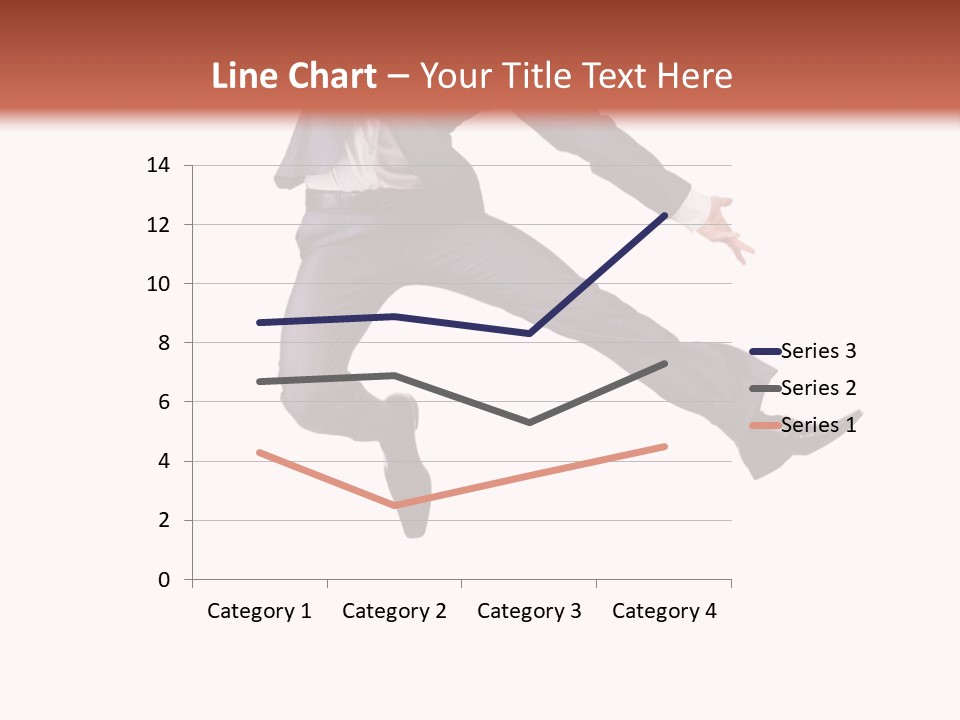 Standing Manager Black PowerPoint Template