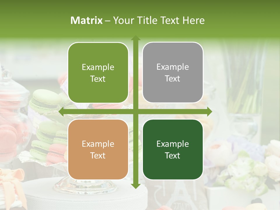 Image Cuisine Sweet Bar PowerPoint Template