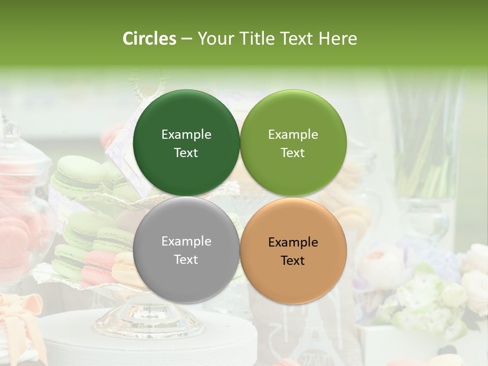 Image Cuisine Sweet Bar PowerPoint Template