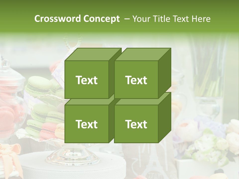 Image Cuisine Sweet Bar PowerPoint Template