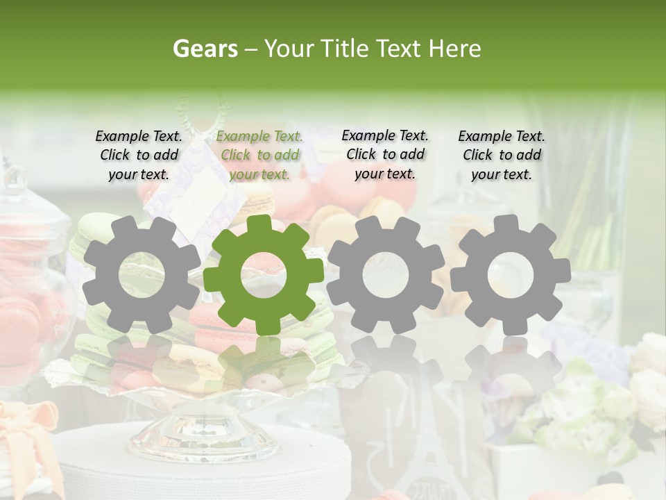 Image Cuisine Sweet Bar PowerPoint Template