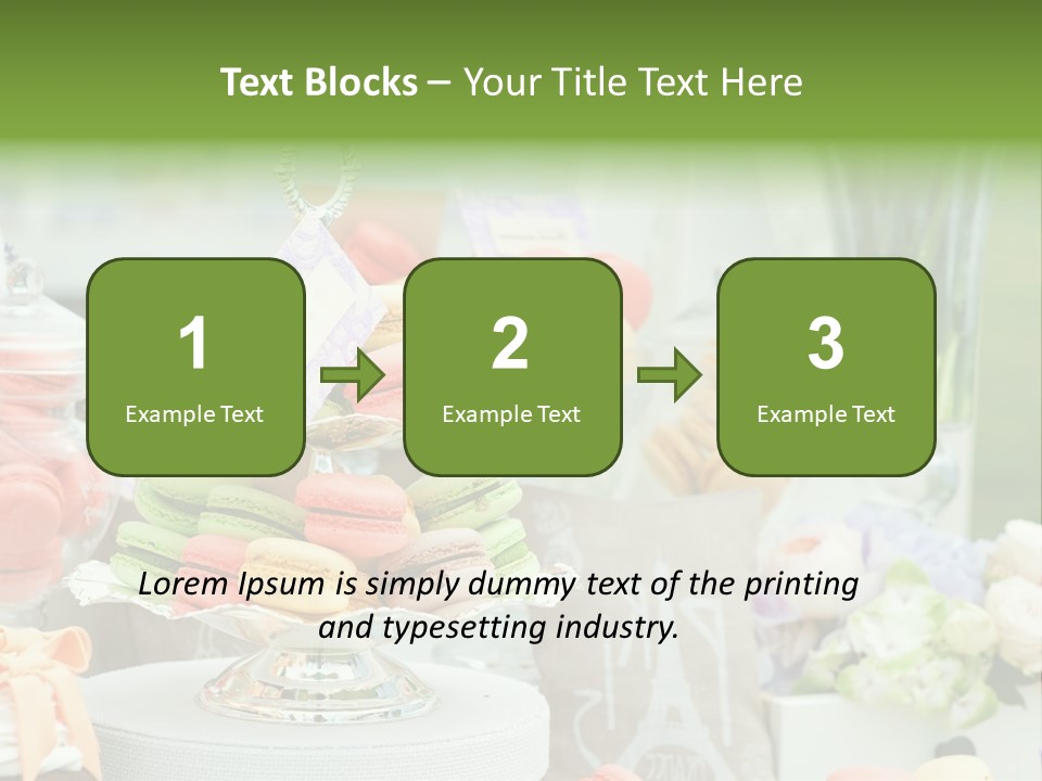 Image Cuisine Sweet Bar PowerPoint Template