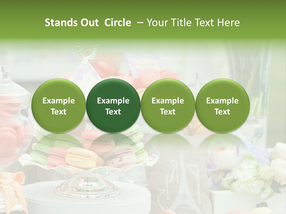 Image Cuisine Sweet Bar PowerPoint Template