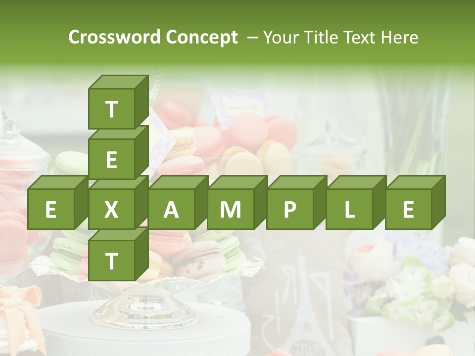 Image Cuisine Sweet Bar PowerPoint Template