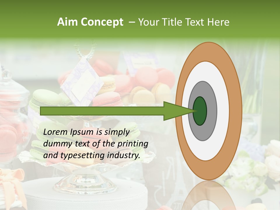 Image Cuisine Sweet Bar PowerPoint Template