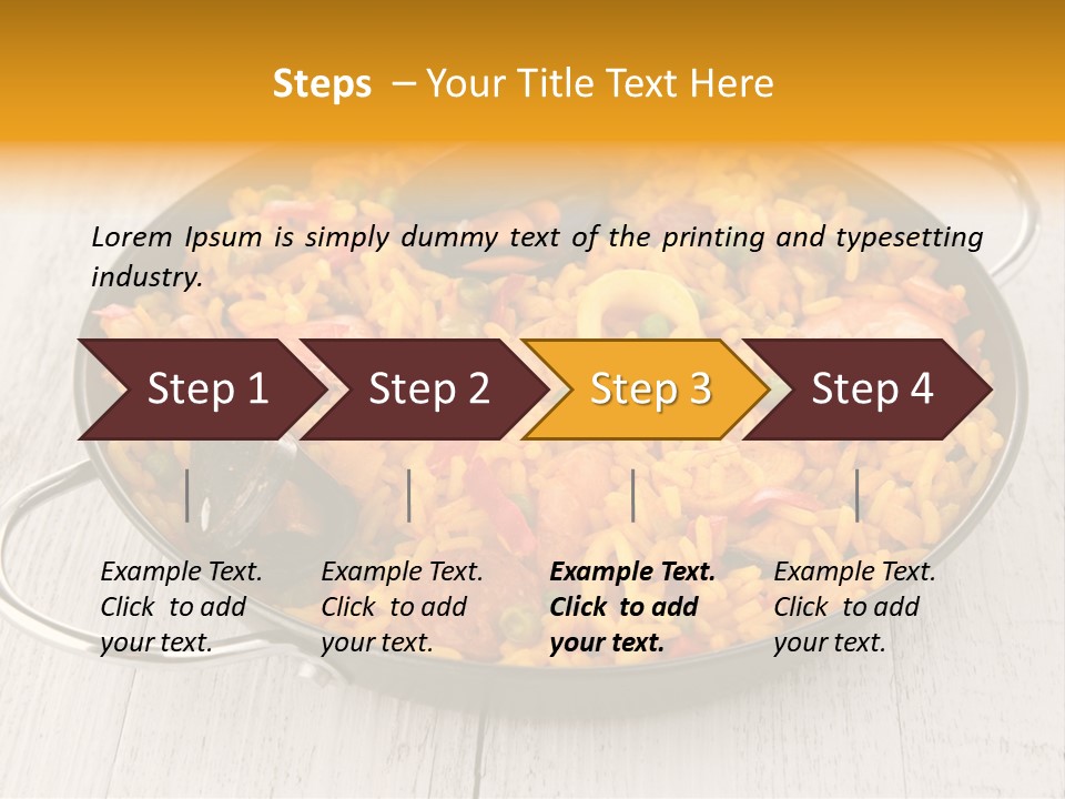 Pan Lunch Culinary PowerPoint Template