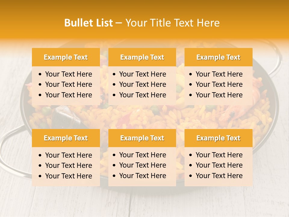 Pan Lunch Culinary PowerPoint Template