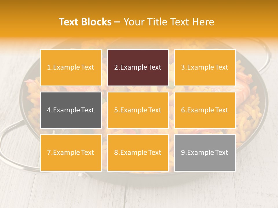 Pan Lunch Culinary PowerPoint Template