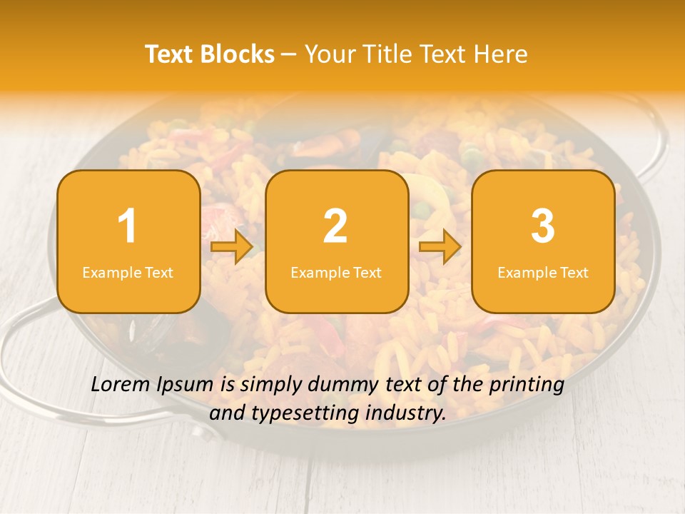 Pan Lunch Culinary PowerPoint Template
