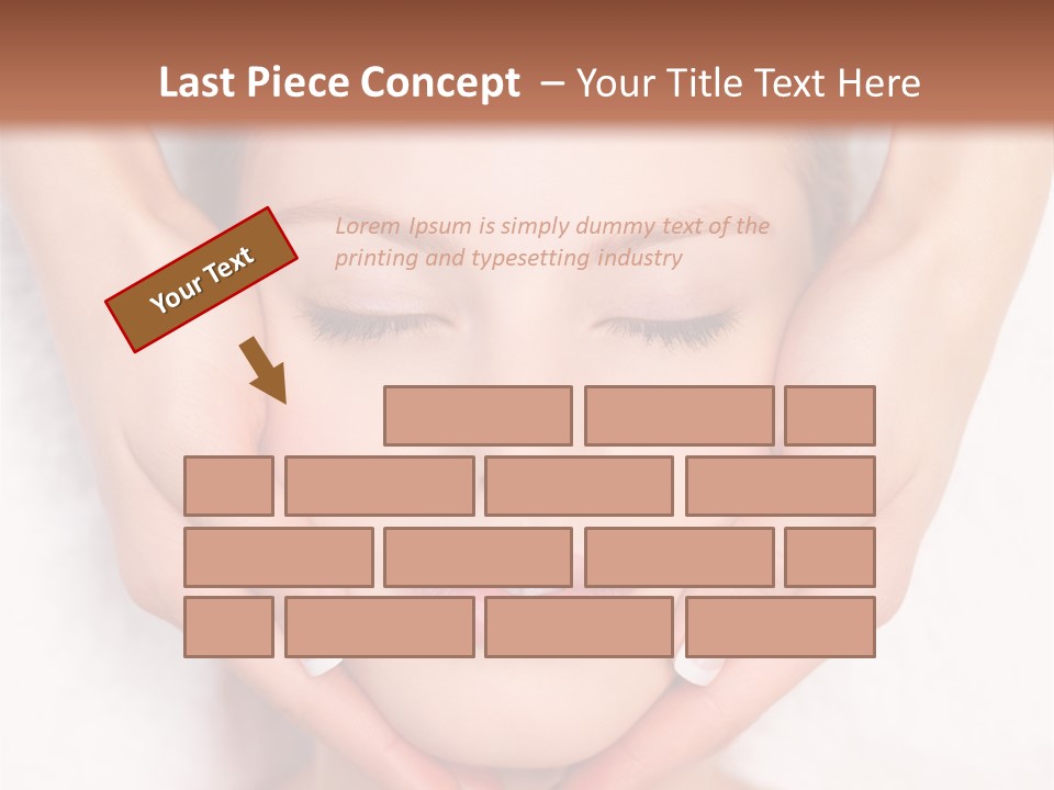 Column Memorial Day Usa PowerPoint Template