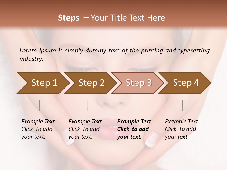 Column Memorial Day Usa PowerPoint Template