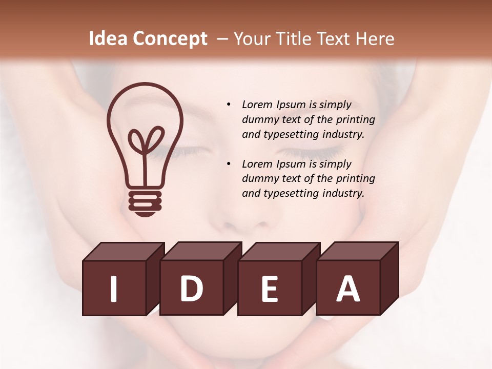 Column Memorial Day Usa PowerPoint Template