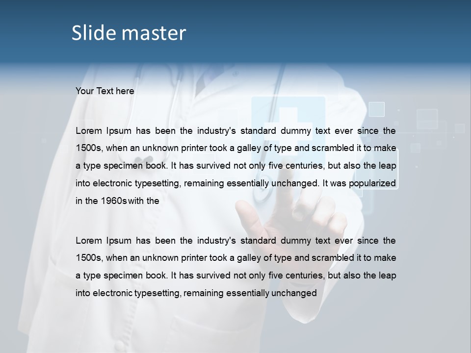 Background Fresh Leaf PowerPoint Template