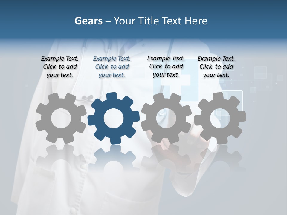 Background Fresh Leaf PowerPoint Template