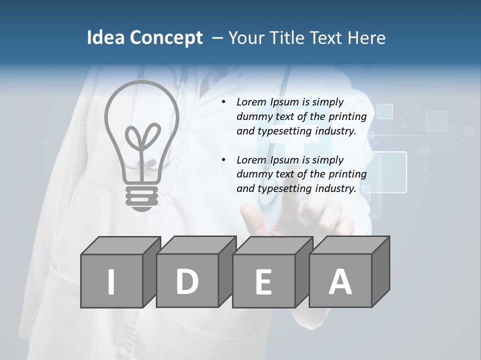 Background Fresh Leaf PowerPoint Template