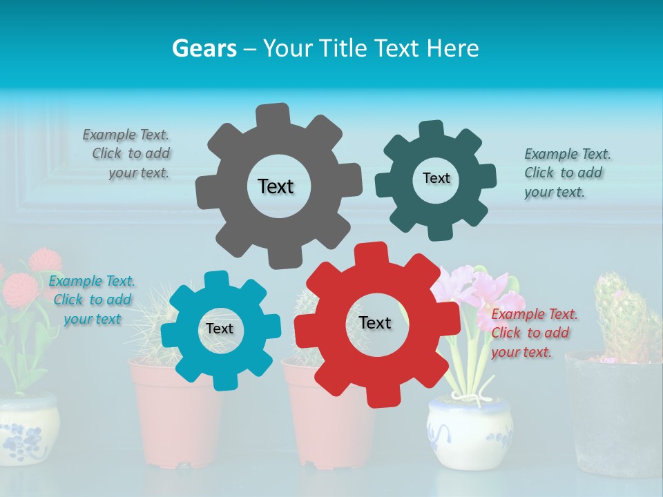 Background Fresh Leaf PowerPoint Template