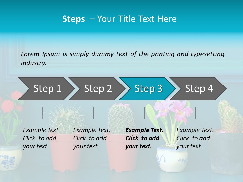 Background Fresh Leaf PowerPoint Template