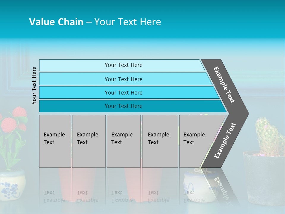 Background Fresh Leaf PowerPoint Template