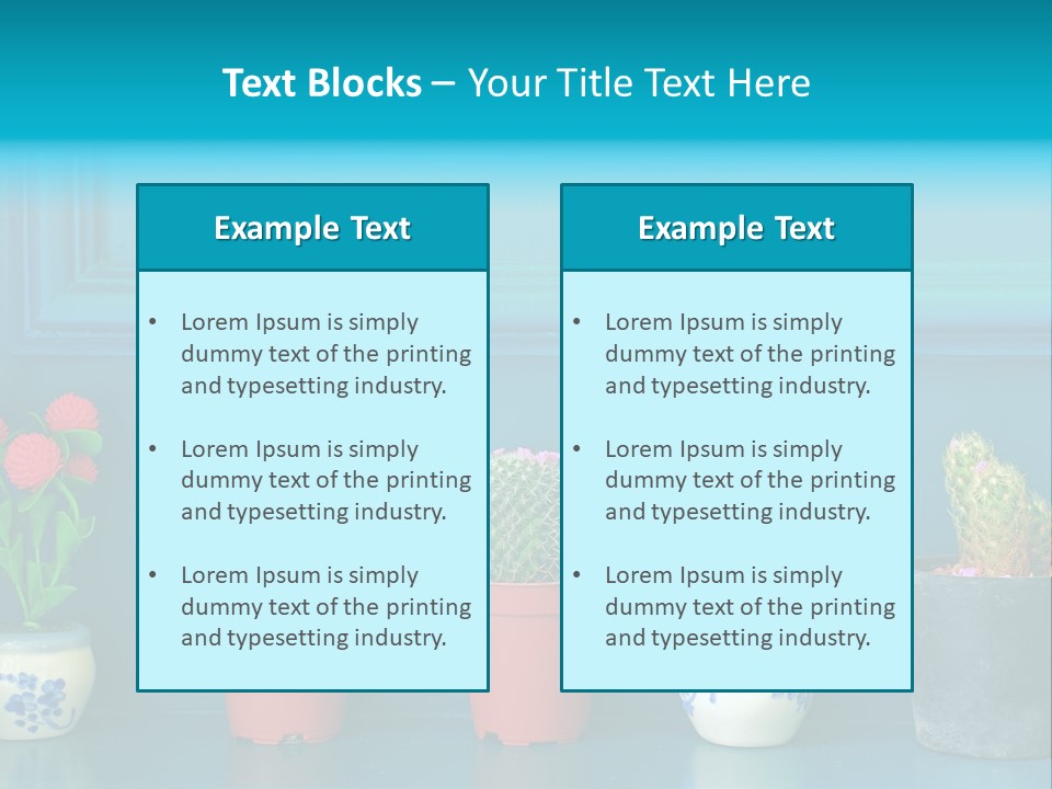 Background Fresh Leaf PowerPoint Template